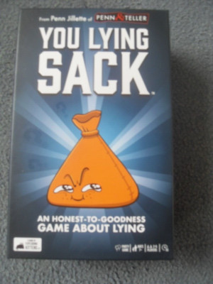 Du liegst Sack Brettspiel von Exploding Kittens - Partyspiel - sehr guter Zustand