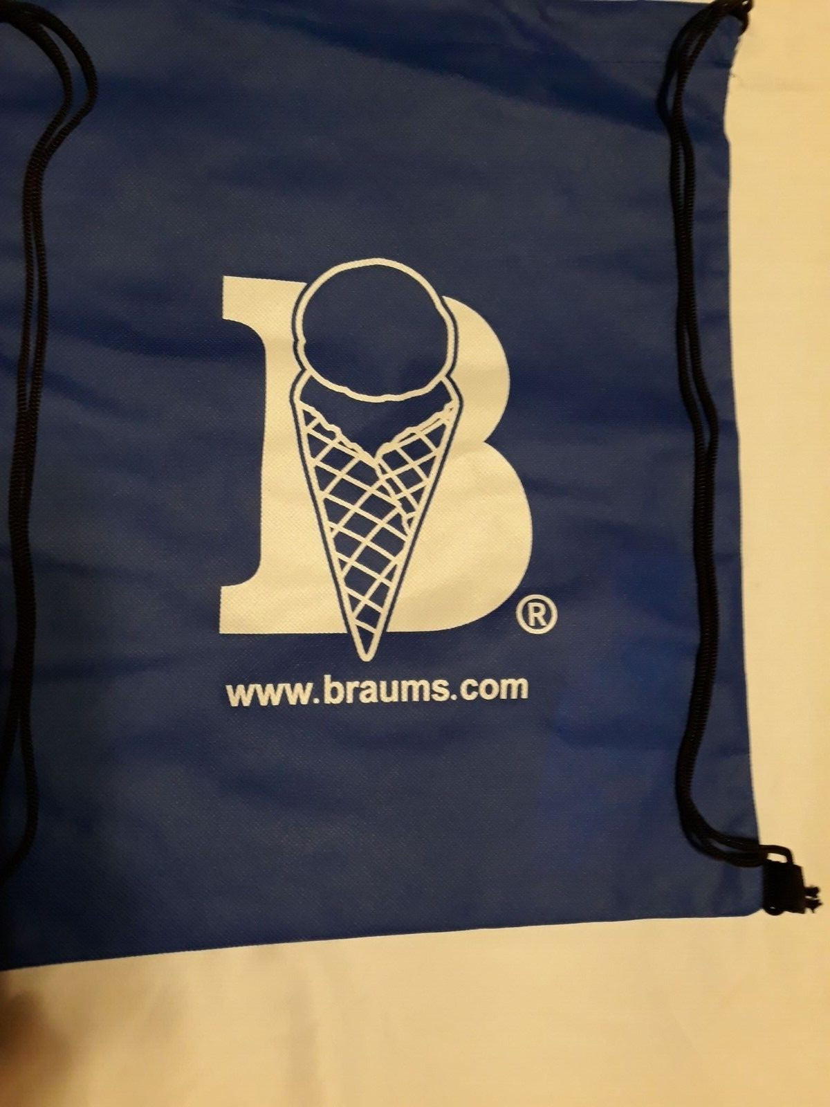 Braums Blue Drawstring Backpack - image 2