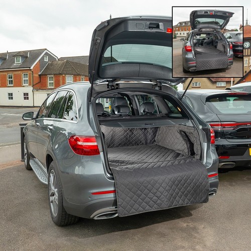 MERCEDES GLC QUILTED BOOT LINER MAT DOG GUARD TAILORED (2024 ONWARDS) 392 - Picture 13 of 24