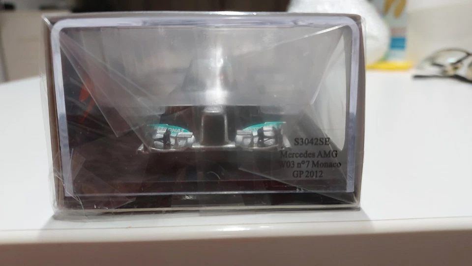 Michael Schumacher Mercedes W03, GP Monaco 2012 F1, Spark 1:43, OVP Sealed - Immagine 4 di 4