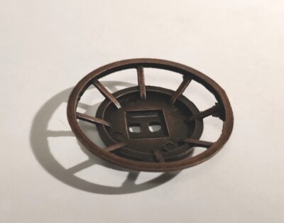 Ship Model Diorama fittings Parts Bronze Crow's Nest Mast Top 55mm Diameter