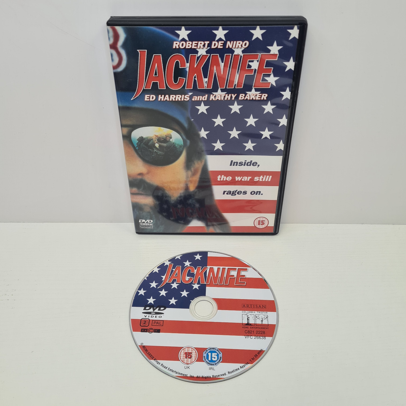 Jacknife 1989 DVD UK Region 2