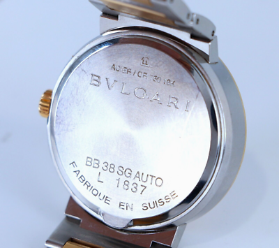 Bvlgari Bvlgari Diagono 38mm Date Automatic 18K Yellow Gold Steel