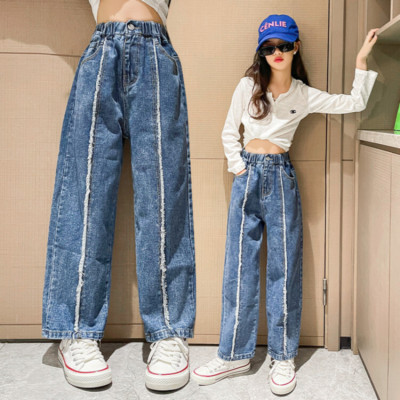 Girls Jeans Spring Clothes New Children Jeans Style Pants Kid Jeans Pants