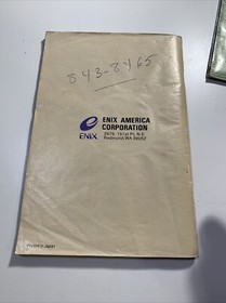 Dragon Warrior 3 Nes Box And Manual