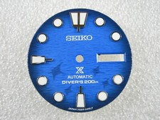 New REPLACEMENT Blue Dial For SKX007-009 / 7S26 / NH36
