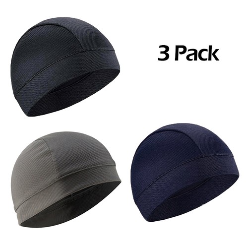 1-3 piezas Gorro Gorro Casco Secado Rápido Sombrero Ciclismo Transpirable Sombrero para Correr - Imagen 17 de 20