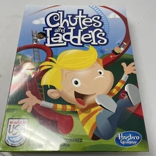 Chutes and Ladders Classic Board Game Hasbro Ages 3+