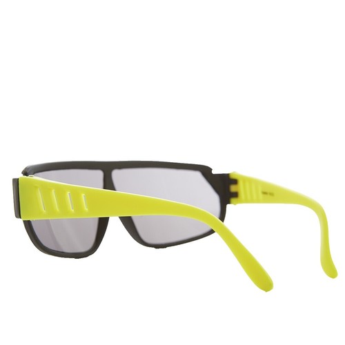 Swarovski SK363 30X Blue/Yellow Shield Half-Rim Sunglasses  display picture 1