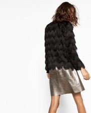 Stradivarius Tassel Fringe Flapper Evening Festive Jacket Bnwot