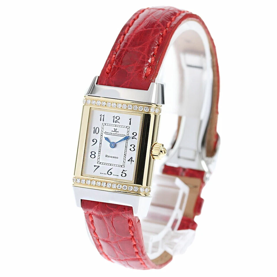 JAEGER-LECOULTRE 265.5.08 Reverso K18YG 女士手表 日本 G1031 — 第 3/4 张图片