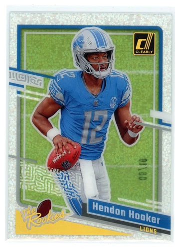 2023 Panini Clearly Donruss Hendon Hooker #8