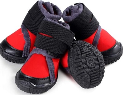 PJDDP Dog Hiking Shoes,Pet Paws Protector Anti-Skid Dog Boots