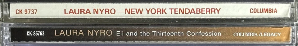 LAURA NYRO Lot of 2 CDs! New York Tendaberry, Eli & the Thirteenth Confession Foto 2 de 2