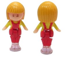 Polly Pocket 1990 Vintage Doll Pencil Case Playset - Midge