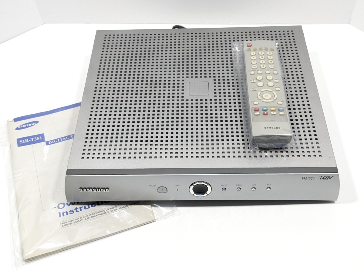 Samsung SIR-T351 OTA Digital TV Set-Top Box/ATSC HDTV Tuner with
