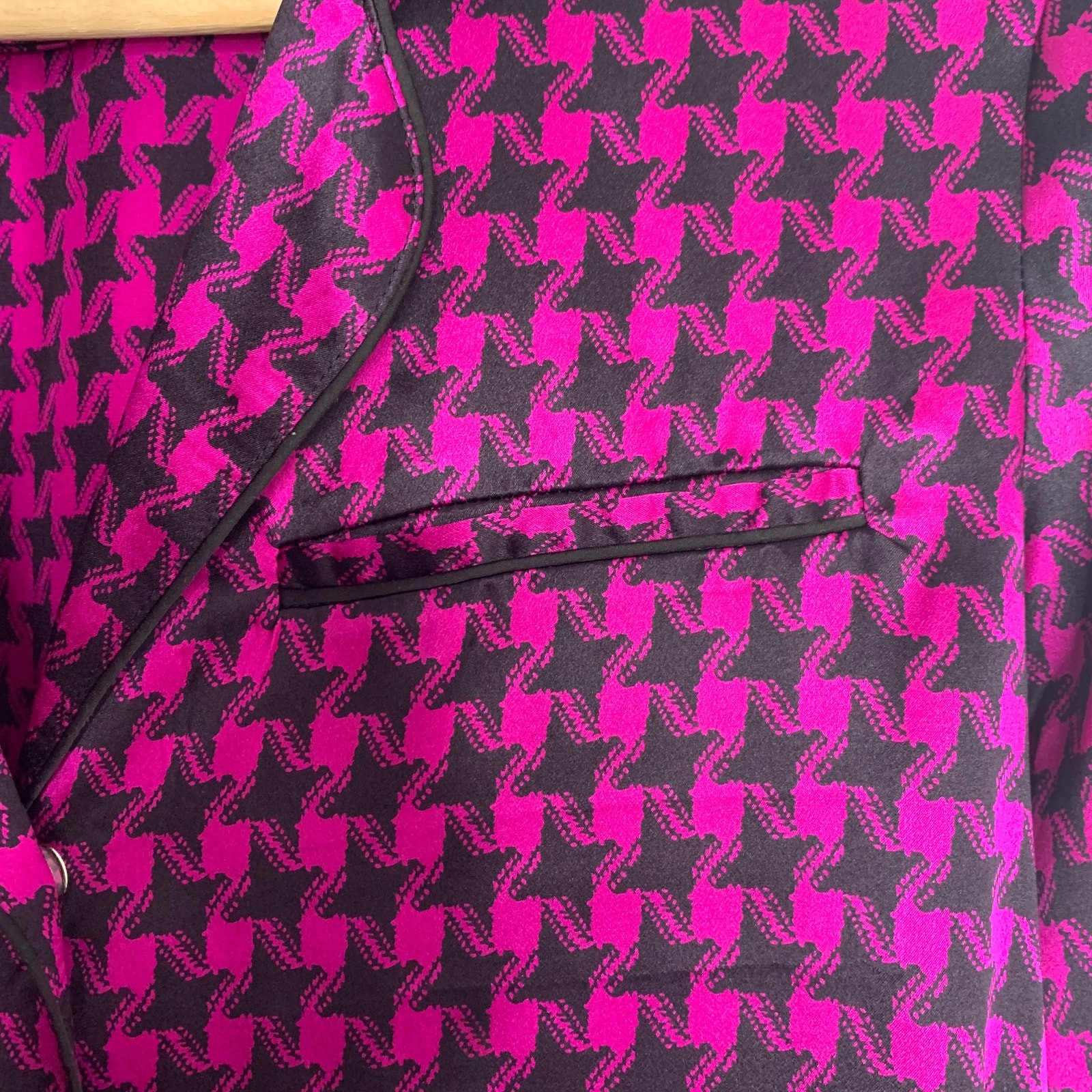 Fleur Du Mal Houndstooth Patterned Button Down To… - image 6