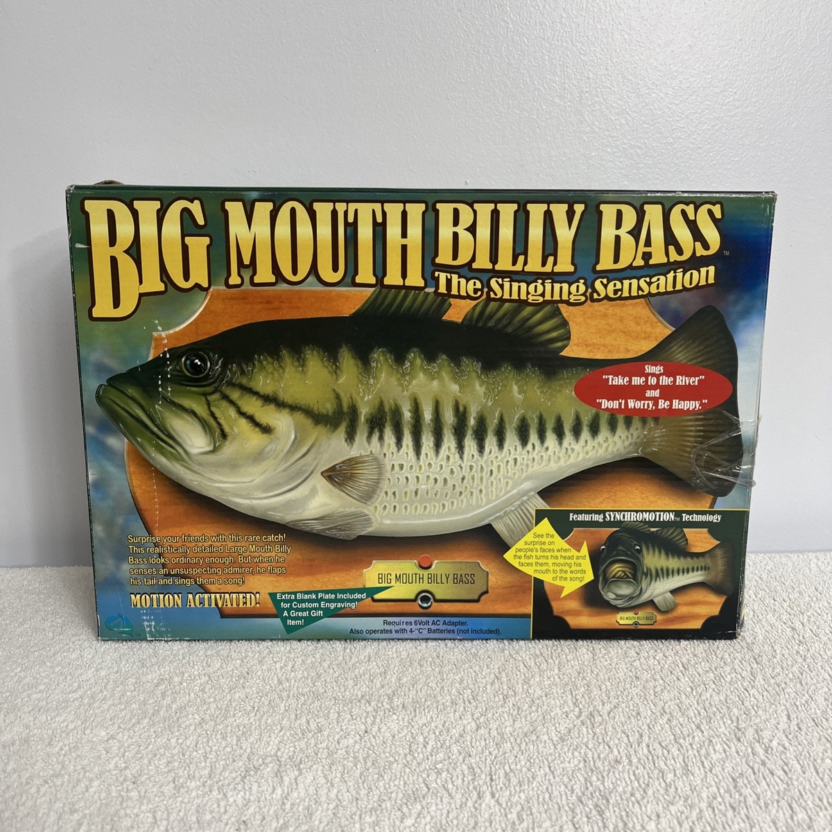 Big Mouth BILLY Bass Dont Worry Be Happy & Take Me To The River