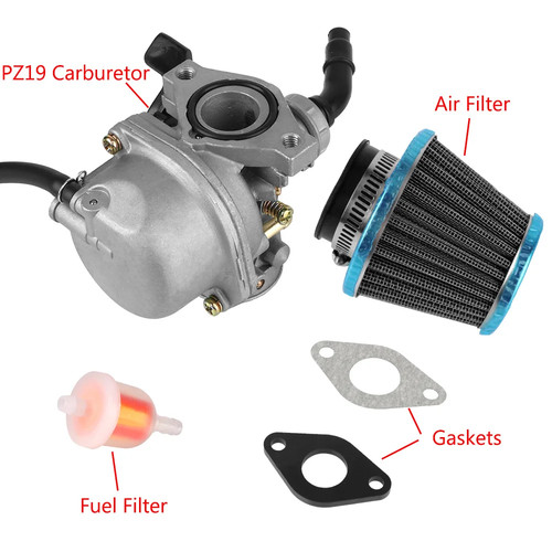 PZ19 Vergaser für 70cc/90cc/110cc ATV Dirt Pit Bike mit 35mm Luftfilter 19mm - Bild 7 von 14