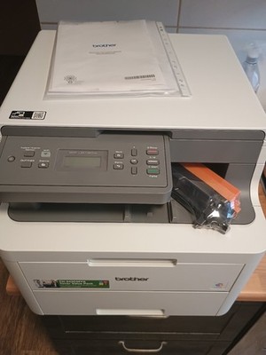 Brother DCP-L3510CDW very little use invoice VAT warranty 1 year 