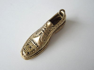 LLOYD Vintage Advertising Pendant Gold-Colored 22,9 g/5,0 x 1,7 cm