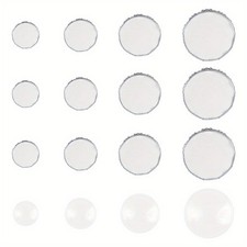1box 40pcs 304 Stainless Steel Cabochon Making Kits include Lace Edge Bezel