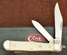 CASE XX USA SMOOTH NATURAL BONE MINI COKE BOTTLE KNIFE 2021 6225 1/2 SS (29579)