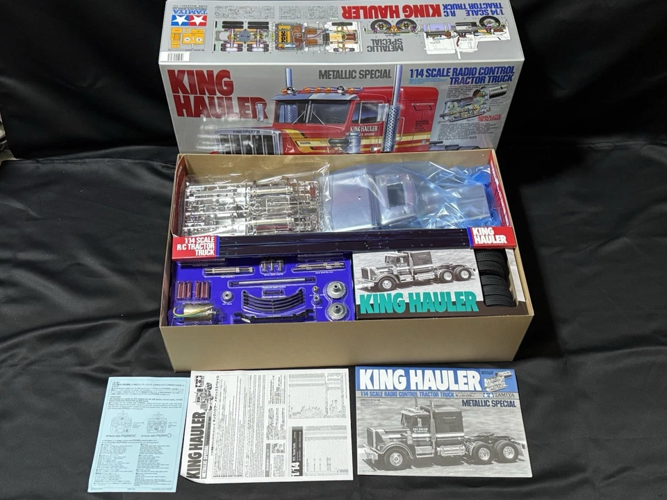 TAMIYA Vintage 1/14 R/C Truck King Hauler Metallic Special #56308 Made in Japan - Image 2 of 4