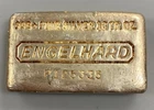 Engelhard 10 Troy Ounce 999+ Fine Silver Poured Bar P125335 L24821