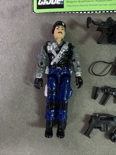 G.I. Joe ARAH Modellino VINTAGE Sonic Dialtone v3 1990 incompleto - Foto 2 di 18