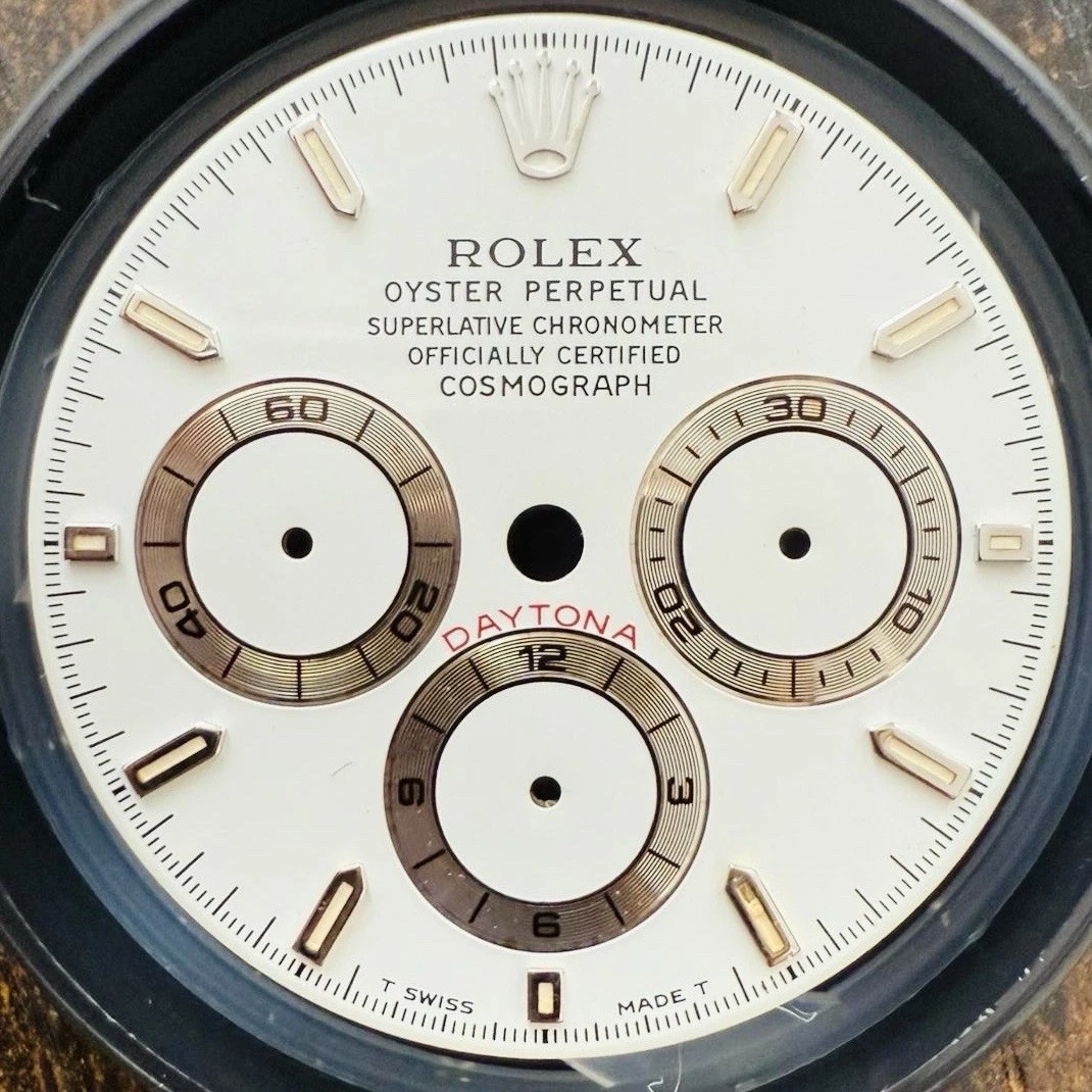 Rolex " Moonraker " Prototype Dial For Daytona Zenith Model Ref 16520