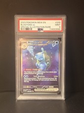 Blastoise ex 200/165 Scarlet & Violet 151 Holo Special Illustration Rare PSA 9 on eBay