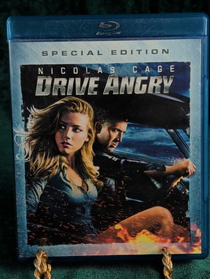 Drive Angry (2011) Blu-Ray DVD VG++ Nicolas Cage Free Shipping Action Comedy