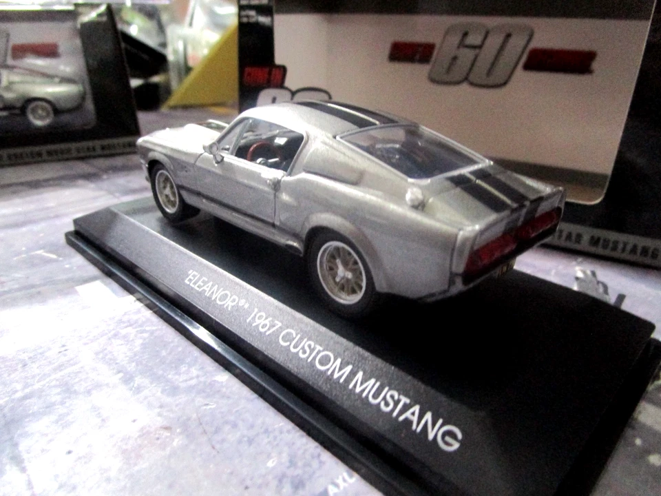FORD Shelby Mustang Coupe 1967 ELEANOR Kino TV Gone in 60 sec Greenlight 1:43 - Bild 3 von 4