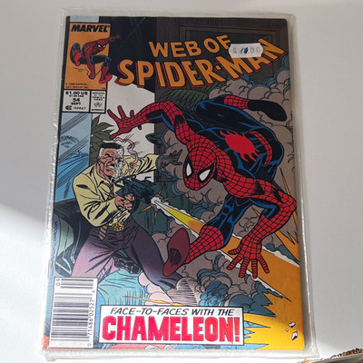 Marvel Comics Web of Spider-Man #54 (1989) EN Spider-Man/Chameleon