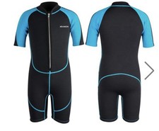 Wetsuit Boys Size 12 2mm Front Zipper Short by SeaSkin