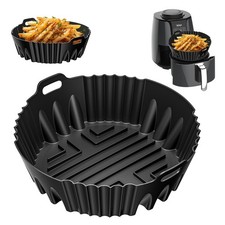Silicone Air Fryer Liner Round for Ninja AF100UK/AF160UK 3.8L+