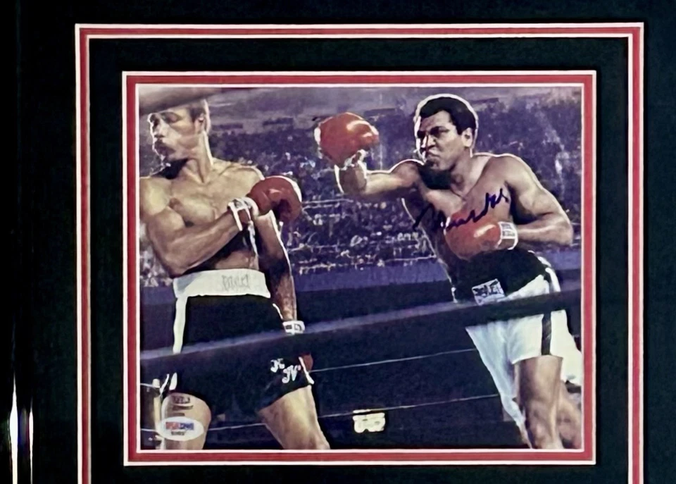 MUHAMMAD ALI vs KEN NORTON III. Yankee Stadium Bronx NY / PSA ADN D24587 Foto 2 de 4