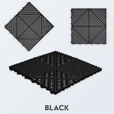 Werkstatt-Boden performance Klick-Fliesen - Garagen-Boden Floor 6er Set 40x40cm