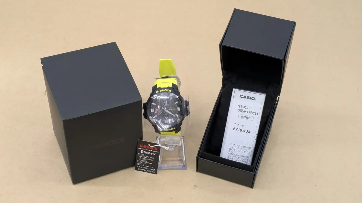 G-SHOCK ブラック/イエロー GR-B300RY-1A9JF GR-B300RY-1A9JF | CASIO