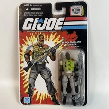 2007 GI Joe Roadblock Hasbro 25th New Carded Figure Sealed MOC 1986 Style