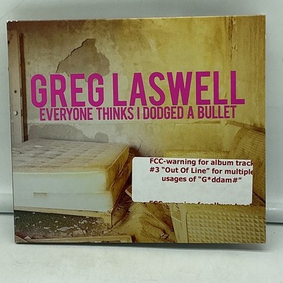 Everyone Thinks I Dodged A Bullet, Greg Laswell CD - Preloved - FREE SHIPPING