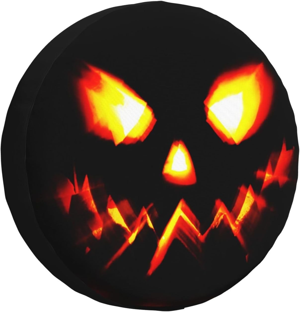 Ghost Face Spare Tire Cover Weatherproof Universal Halloween Decorations Wheel P
