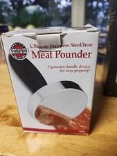 Norpro Grip-EZ Stainless Steel Meat Pounder, ...