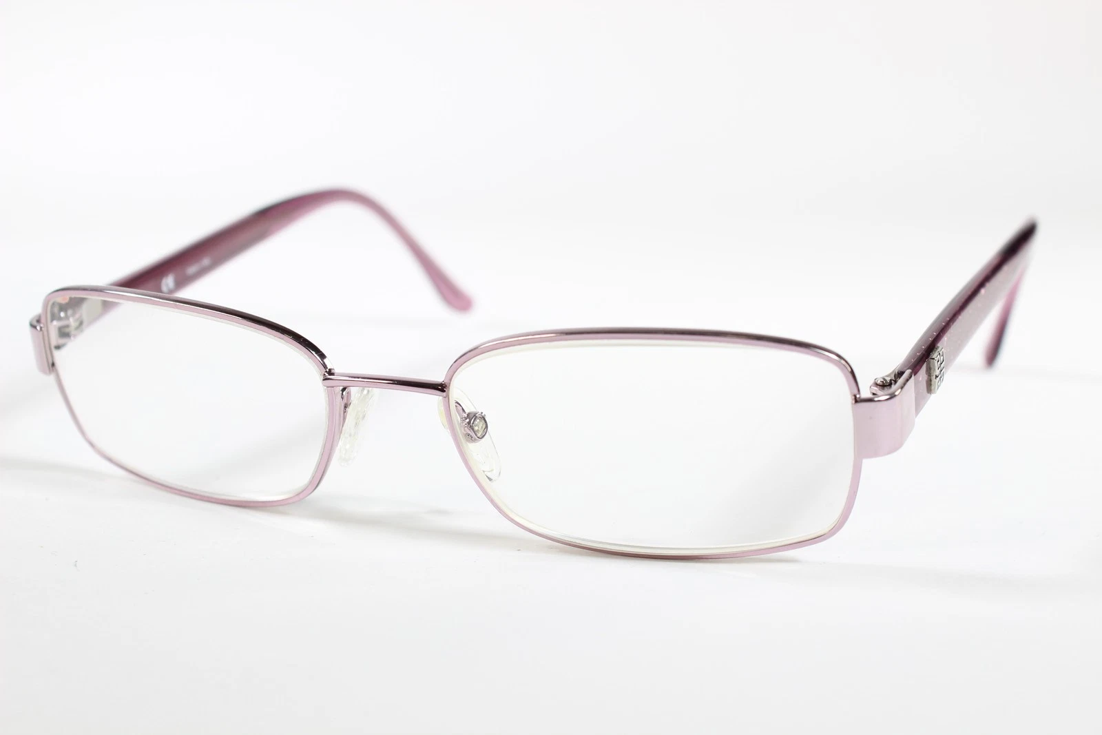 Givenchy Eyeglasses VGV 385 Women Pink Full Rim Metal Eyewear Glasses Frames