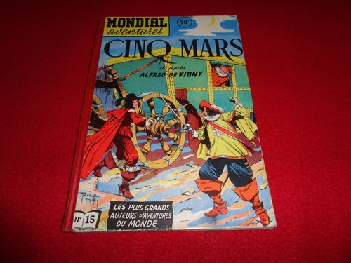 Comic KOMPLETTE ERZÄHLUNG WELT ABENTEUER NR. 15 KARTON! / CINQ MARS / RENE GIFFEY /EO