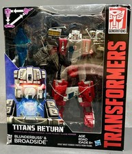 TRANSFORMERS  Generations Titans Return Voyager Class BLUNDERBUSS & BROADSIDE