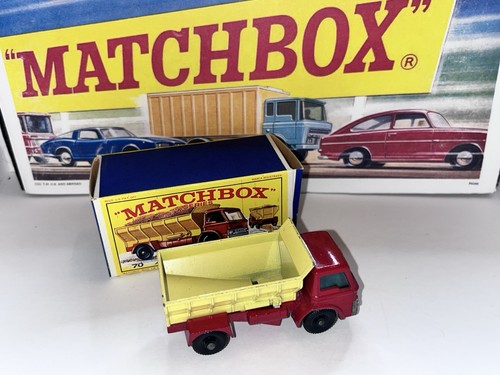 Vintage Boxed Matchbox New Model Grit-Spreading Truck No. 70 Excellent Condition - Picture 6 of 10