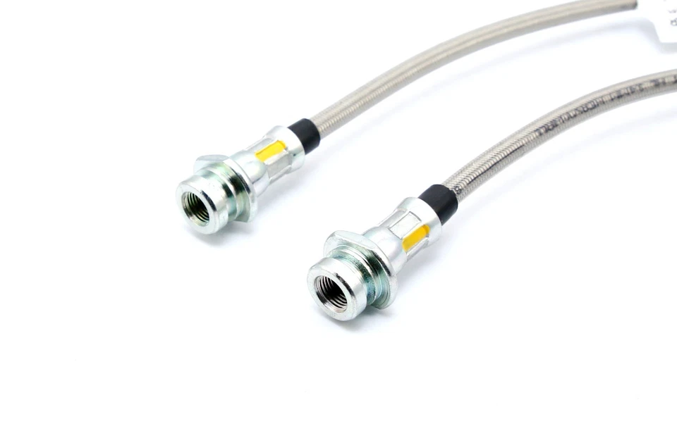 Ajuste Nissan 350Z Z33 (modelo base) frenos estándar - líneas de rendimiento SAFBRAKE Foto 4 de 4