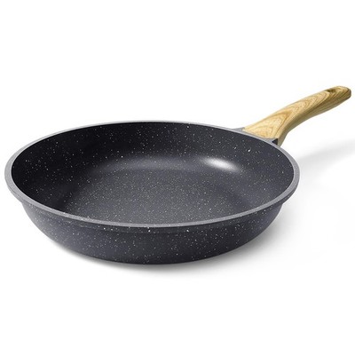 11 Inch Grey Granite Nonstick Frying Pan Skillet HeatResistant Handle